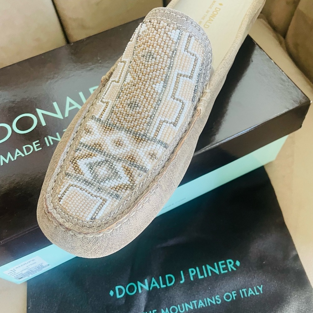 New with tag…. Beaded Mule